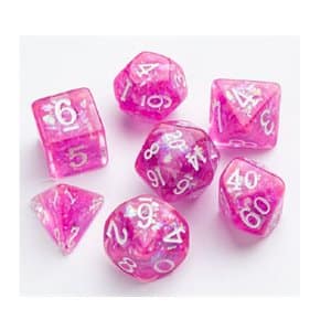 Gamegenic Candylike: Raspberry 7pc Dice Set image 0